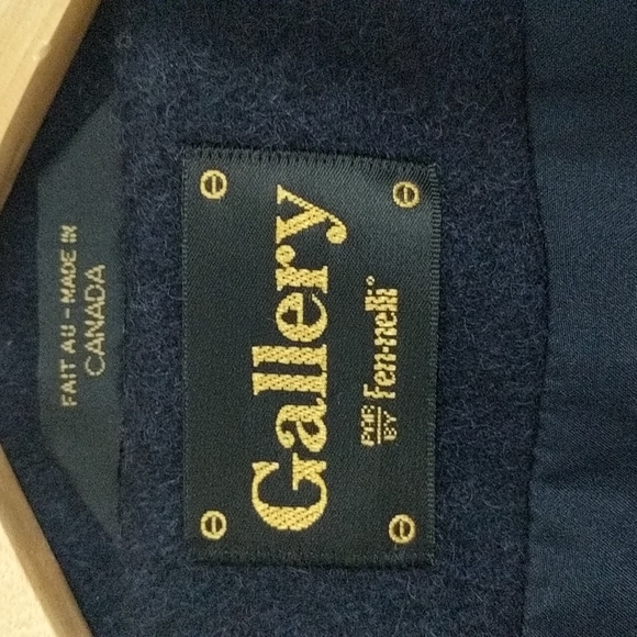 Vintage Fen-nelli Wool Coat — Made in Canada - Picture 5 of 7